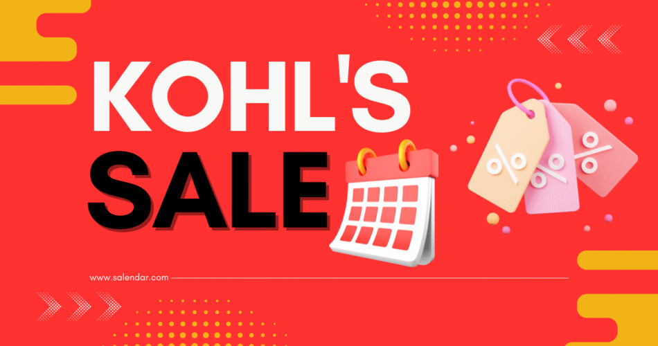 Kohl's Sale Dates