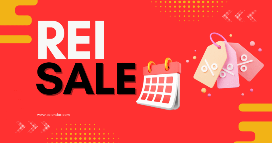 REI Sale Dates