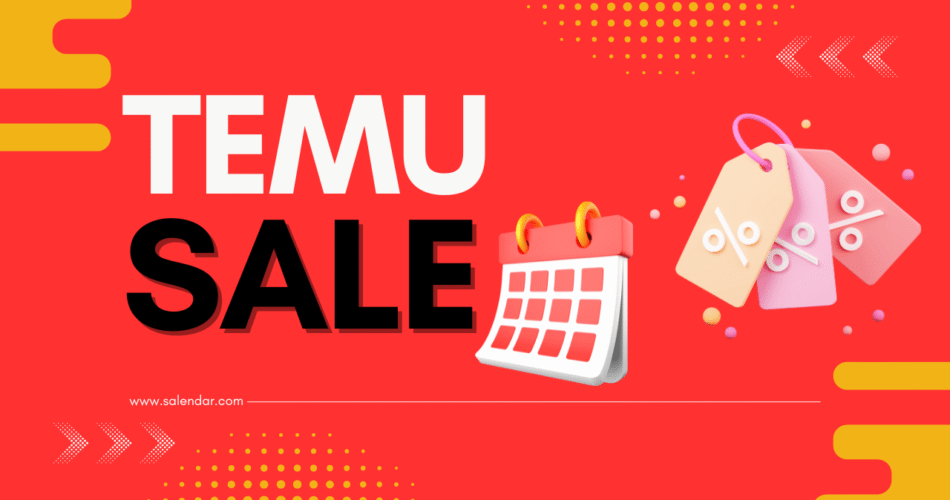 TEMU Sale Dates