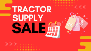 Tractor Supply Sale Dates