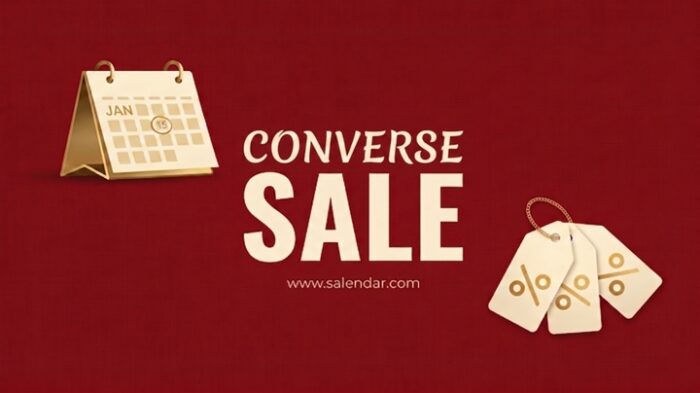 Converse Sale Dates (2026) | Year-Round Sales Calendar